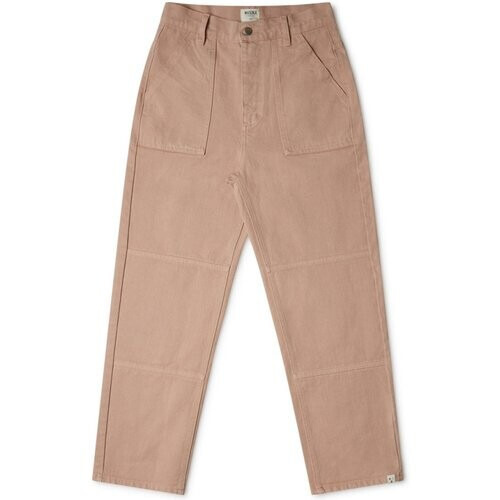 MATONA dames vegan Broek Utility Terracotta Tweedehands