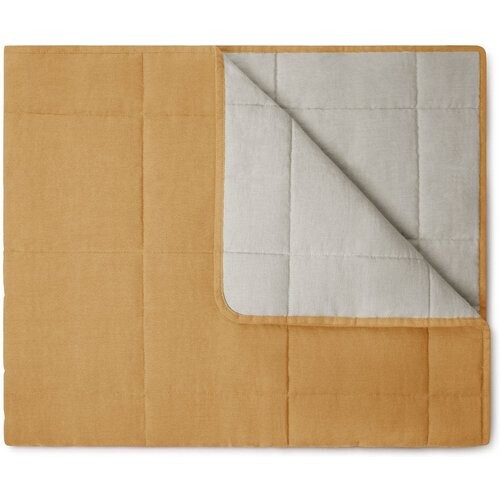 MATONA unisex vegan Gewatteerde Deken Creme & Geel Tweedehands