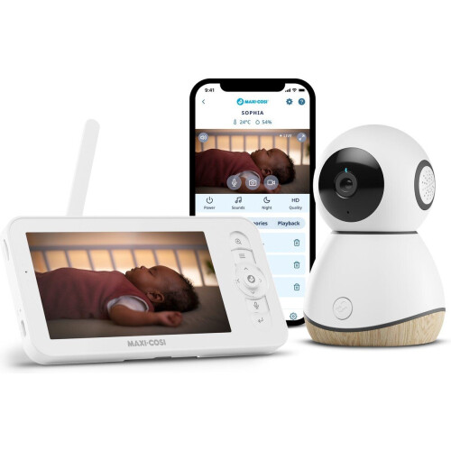 Maxi-Cosi See Pro - Babyfoon - CryAssist met camera en app - Wit Tweedehands