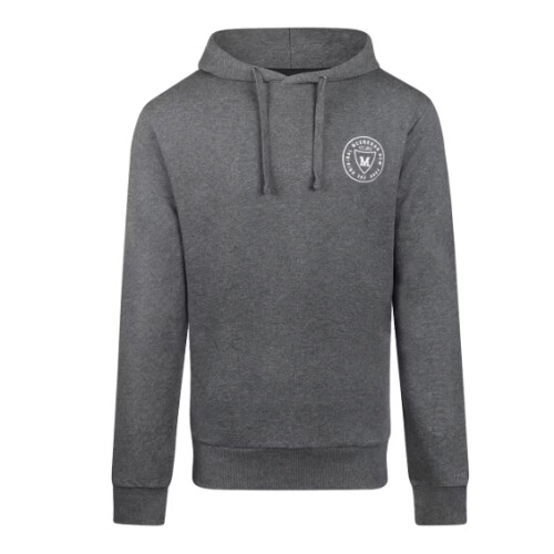 McGregor Graphic Hoodie - Regular Fit - 100% Katoen - Dark Grey Melange