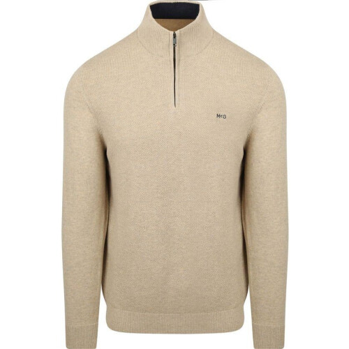 McGregor Half Zip Trui Merinowol Structure Sand - Maat 3XL - Heren - Pullovers