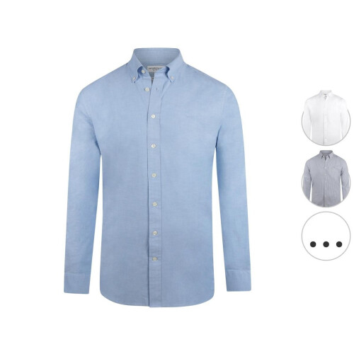 McGregor Stretch Oxford Shirt Light Pink XL MM999.6001.01 8001 Tweedehands