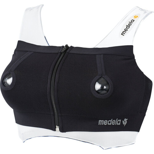 Medela Easy Expression - Kolf bh handsfree kolven - Ritssluiting - Maat M - Zwart Tweedehands