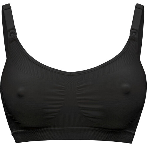 Medela Keep Cool bh - Naadloze voedingsbh met ademende zones - Soft Touchmateriaal - Zwart - Maat S Tweedehands