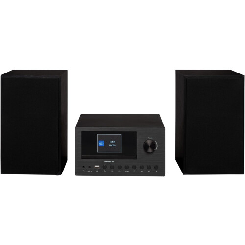 Medion Life P85003 - Audiosysteem - DAB+ Bluetooth 5.0 - Zwart