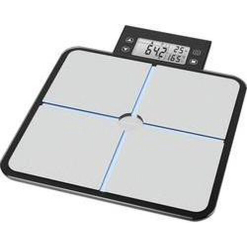 Medisana BS 460 - Lichaamsanalyseweegschaal - Gewicht lichaamsvet vocht spier- en botmassa - Blauw LED