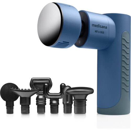 Medisana MG 600 - Massage gun - Hot & cold functie - Steenblauw Tweedehands