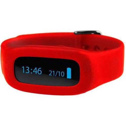 Medisana ViFit connect - losse armband - voor polsomvang 15-22 cm - rood Tweedehands