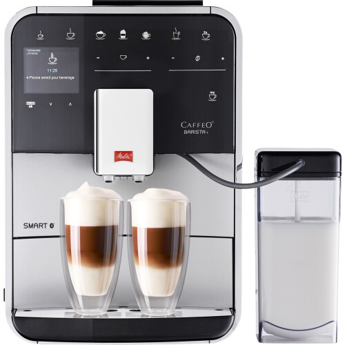 Melitta Barista T Smart F83/0-101 - Espressomachine - 18 koffiespecialiteiten - Zilver/Zwart