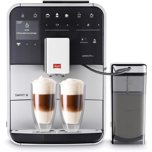 Melitta F850-101 Barista Ts Smart - Volautomatische Espressomachine - Zilver | Tweedehands (Refurbished)