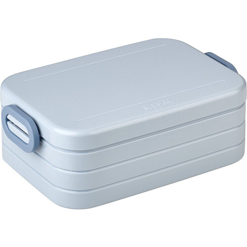 Mepal Bento Lunchbox Take a Break midi - Broodtrommel voor 4 boterhammen - Nordic blue