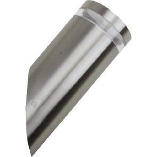 Merkloos - Wandlamp - 12 LED - IP44 - Zilvergrijs INOX - 60 x 60 x 150 mm