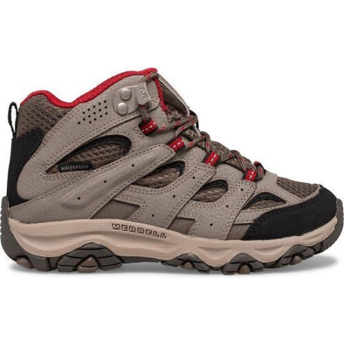 Merrell Moab 3 Mid WP - Wandelschoenen - Waterdicht - Rood - Maat 30 Tweedehands