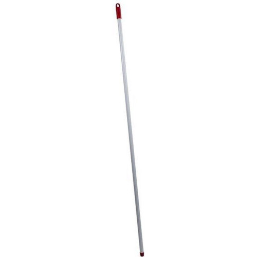 Metalen Bezemsteel - 140 cm - Ø21 mm - Wit