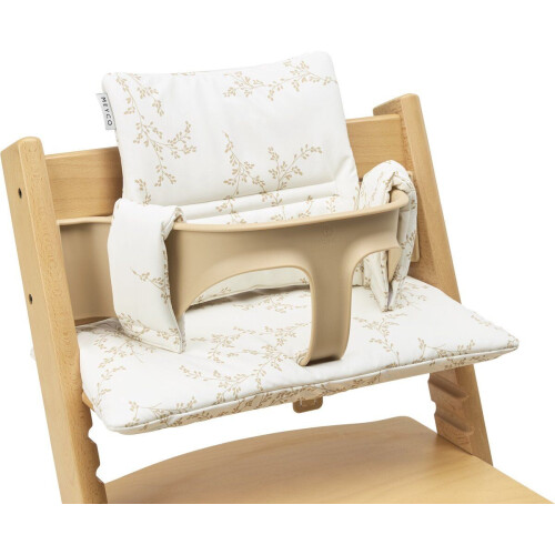 Meyco Baby Branches stoelverkleiner - meegroei - waterdicht - sand Tweedehands