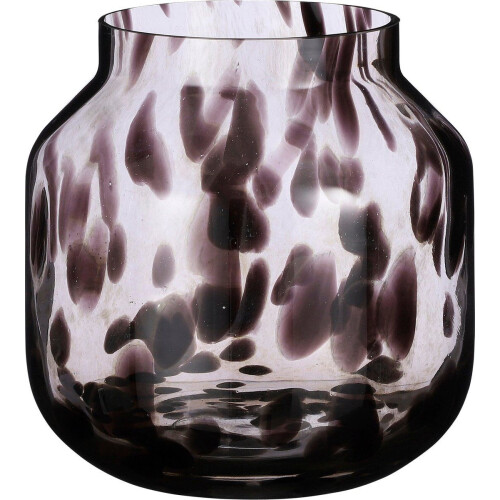 Mica Decorations Pantera Vaas - H27 xØ26 cm - Dierenprint - Bruin