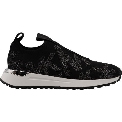 Michael Kors Bodie Slip On Dames Sneakers - Maat 40 - Zilver Tweedehands