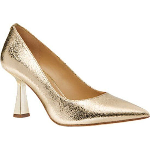 Michael Kors Clara - Mid Pump Dames - Gouden kleur - Maat 37 Tweedehands