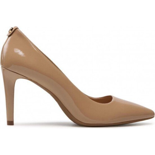 Michael Kors Dorothy Flex Pump - Dames Hak - Hoogglans met gouden details - Maat 40 Tweedehands