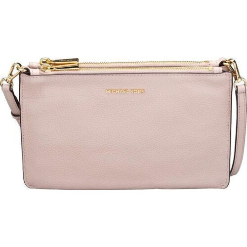 Michael Kors Double Pouch - Crossbodytas - Verstelbare schouderband - Soft Pink Tweedehands