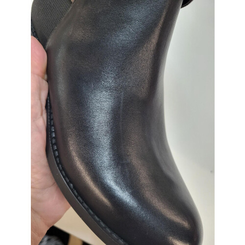 Michael Kors Rory - Flat Bootie Dames Laars - Riem met logoprint - Zwart