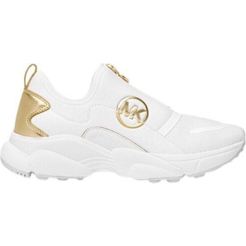 Michael Kors Sami Zip Trainer Dames - Maat 40 - Lichte beschadiging - Wit Tweedehands