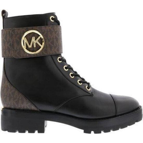 Michael Kors Tatum - Veterboots - Rits - Bruin/Zwart - Maat 40 Tweedehands