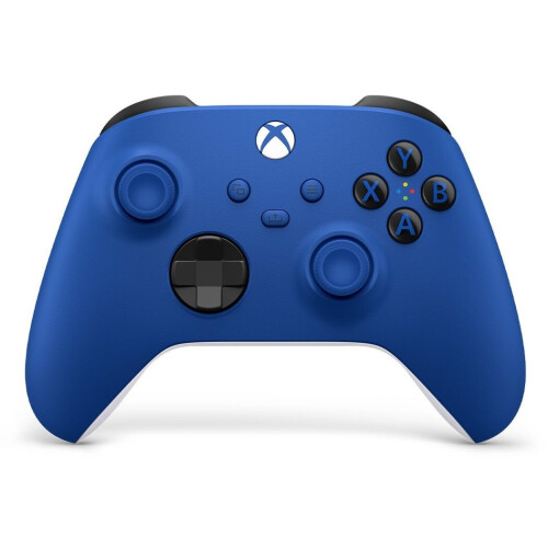 Microsoft EP2-29940 - Gamecontroller - Draadloos - Blauw Wit Tweedehands
