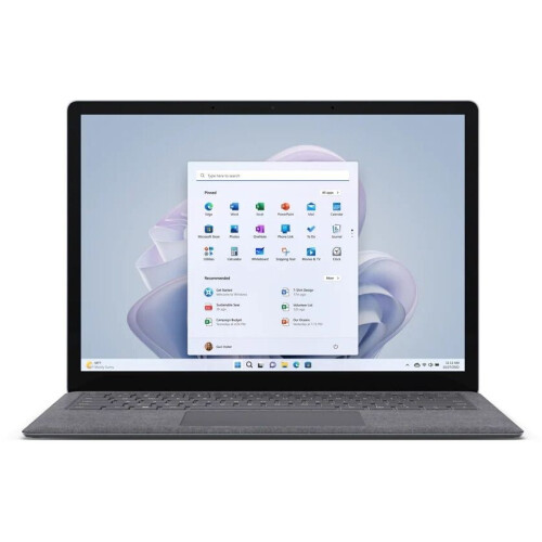 Microsoft Surface Laptop 5 - Intel Core i5-1235U - 13.5" Touchscreen - 8GB RAM - 512GB SSD - Platinum