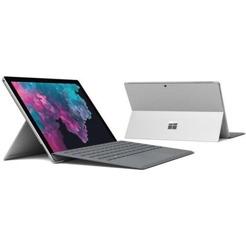 Refurbished Microsoft Surface Pro 6 12" Core i5 1.7 GHz - SSD 128 GB - 8GB QWERTY - Engels Tweedehands