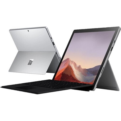 Refurbished Microsoft Surface Pro 7 12" Core i5 1.1 GHz - SSD 128 GB - 8GB QWERTY - Engels Tweedehands