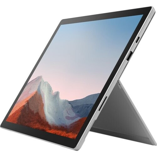 Refurbished Microsoft Surface Pro 7 Plus 12" Core i5 2.4 GHz - SSD 128 GB - 8GB AZERTY - Frans Tweedehands