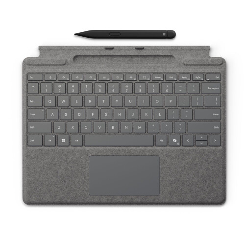 Microsoft Surface Pro - Toetsenbord + Slim Pen - AI Copilot-toets - Platinum