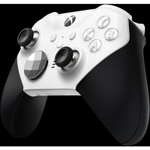 Microsoft Xbox Elite Wireless Series 2 - Gamecontroller - Duimsticks met instelbare spanning - Wit Zwart Tweedehands