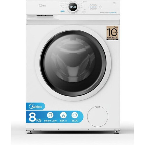 Midea MF10EW80B Wasmachine - 8 kg - 1400 rpm - Duits Display Tweedehands