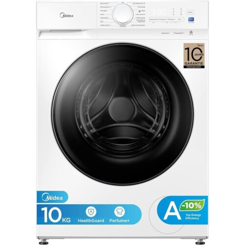 Midea MFV3EW100BA10 Wasmachine - 10 kg - A-10% - 1400 rpm - Duits Display Tweedehands