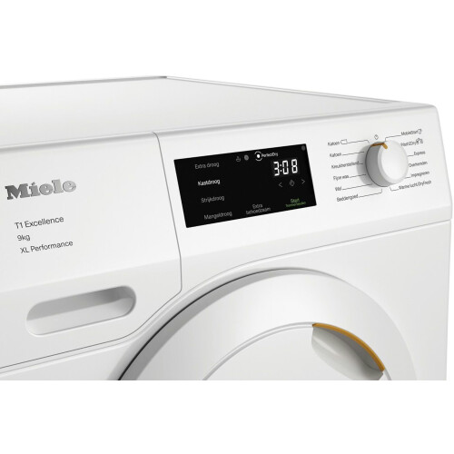 Miele Tec374wp - Warmtepompdroger - 9 Kg - Perfectdry - 66 Db - Energieklasse A++ - Wit | Tweedehands (Refurbished)