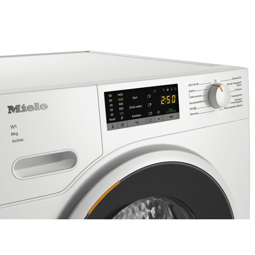 Miele Wwa 120 Wcs Wasmachine - Koolborstelloze Motor - Addload Optie - Capdosing - Softcare Trommel - 8kg - 1400t | Nieuw (outlet)