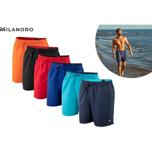 Milanoro - Lichte, comfortabele zwemshort - Turquoise - XL Tweedehands