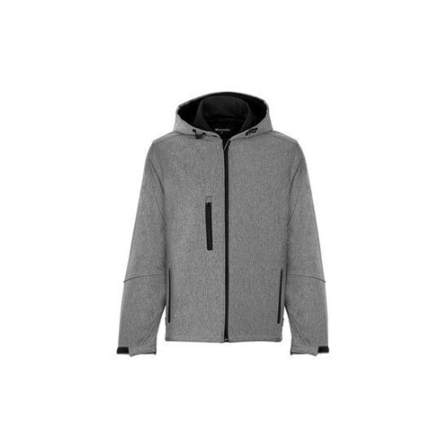 Milanoro - Softshell jas - Wind- en waterdicht - Lichtgrijs - L Tweedehands