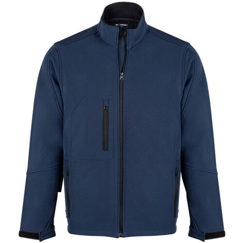 Milanoro - Softshell jas - Wind- en waterdicht - Navy - M Tweedehands