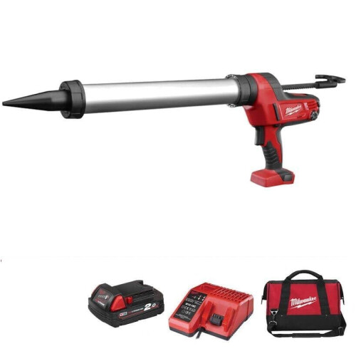Milwaukee C18 PCG/600A-0B - Accu lijmpistool - 600 ml patroonhouder 18V Basic Body M18TM - 4933459638