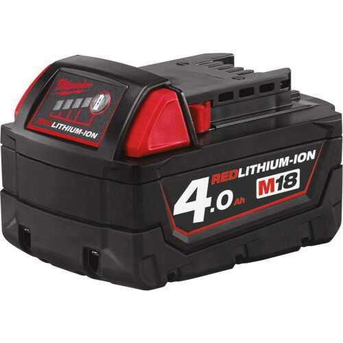 Milwaukee M18 B4 - Accu 18V 4.0Ah Li-Ion - REDLINK™ intelligentie