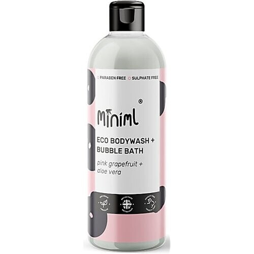 Miniml Bad & Douchegel Roze Grapefruit & Aloë Vera - 500ml Tweedehands