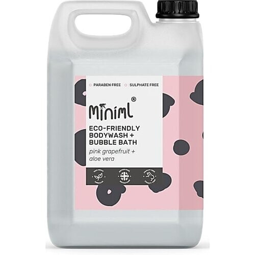 Miniml Bad & Douchegel Roze Grapefruit & Aloë Vera - 5L Refill Tweedehands