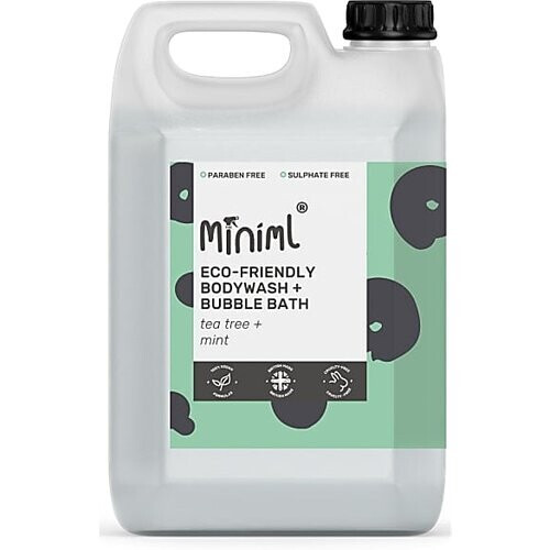 Miniml Bad & Douchegel Tea Tree & Munt - 5L Refill Tweedehands