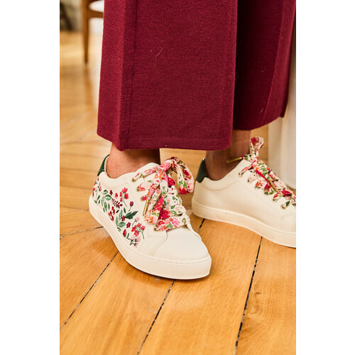 Minuit Sur Terre dames vegan Sneakers Virevolte Jardin Dhiver CrÃ¨me Tweedehands