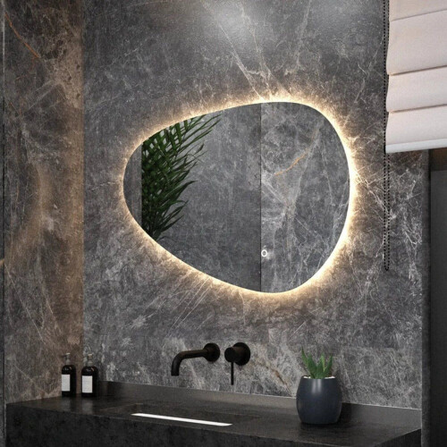 Mirlux Badkamerspiegel - LED Verlichting - Anti Condens - 90x60CM Tweedehands