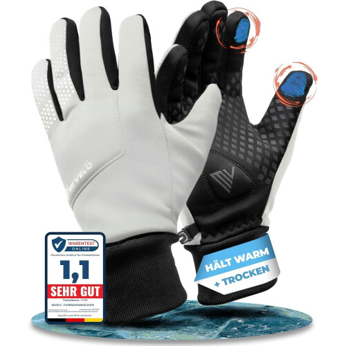 MIVELO VELORIDER - Fietshandschoenen - Waterdicht - Winddicht - Touchscreen - Reflecterend Tweedehands