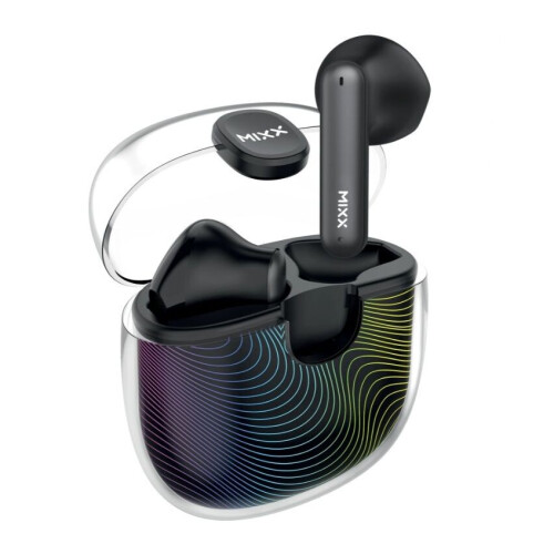 Mixx Audio Streambuds Colourchroma 2 - Draadloze In-ear Oordopjes met RGB Licht - Zwart Tweedehands